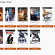 A screenshot of all the games you can rent for PS2 on Gamefly.com